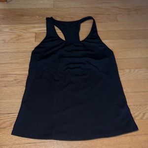 Fabletics Black Racer back tank